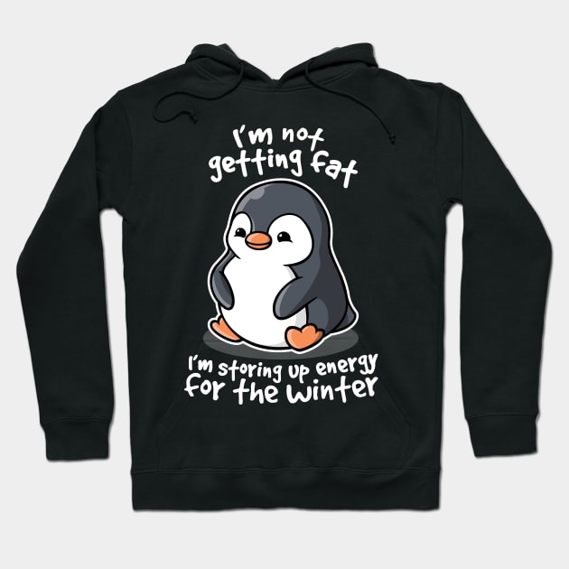 Chubby penguin Hoodie by NemiMakeit